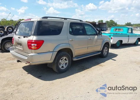 2002 Toyota Sequoia Sr5 V8 from USA, damaged, VIN 5TDBT44A32S068299